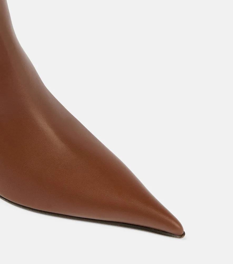 Alexander McQueen Birdee leather ankle boots