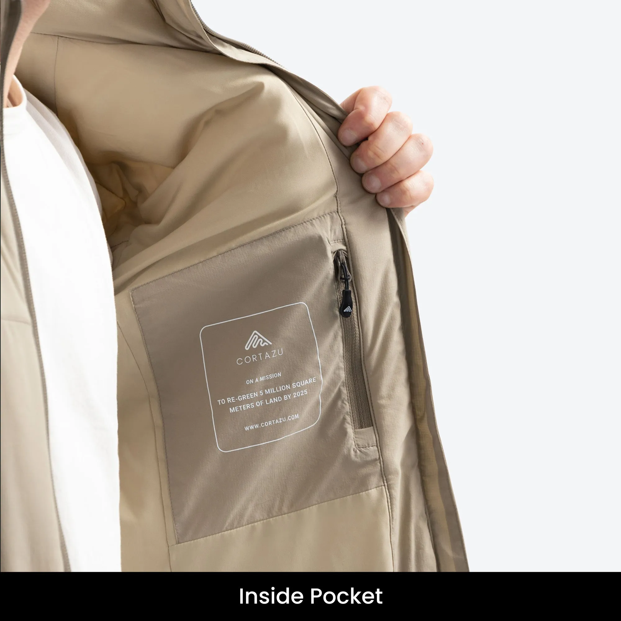 All weather Mid-layer Jacket Beige | Women