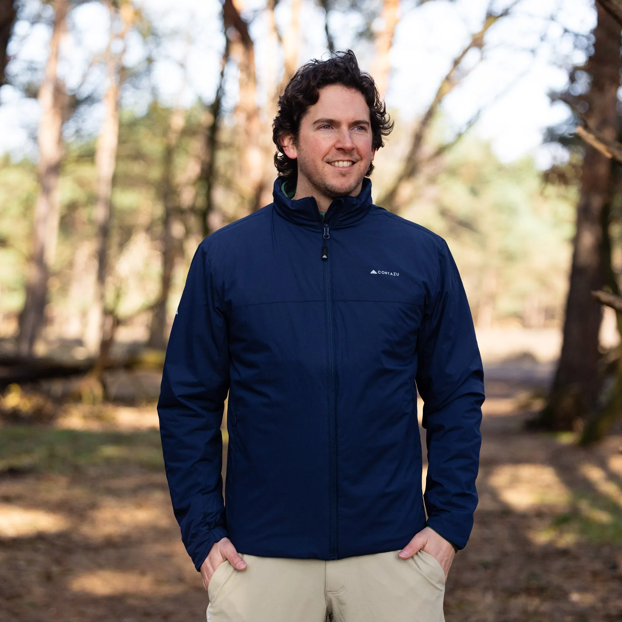 All weather Mid-layer Jacket Dark Blue | Men