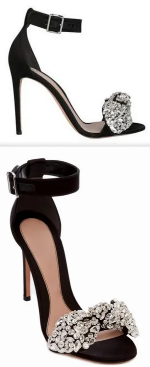 Bow Embroidered Sandals