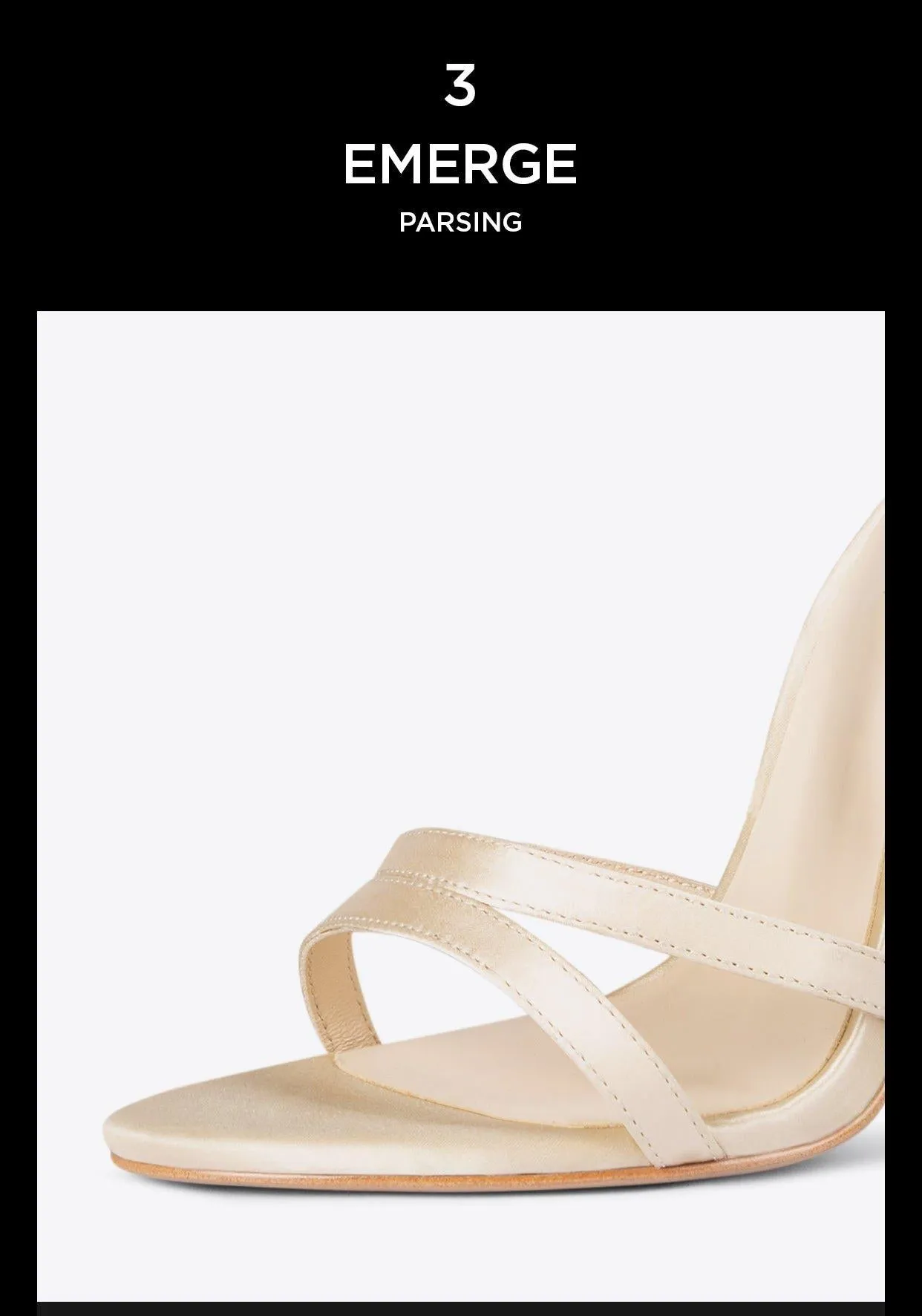 Champagne crystal drop open-toe lace-up dress high-heel sandals shoes - Imia