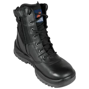 MONGREL BLACK HI LEG ZIP   251020