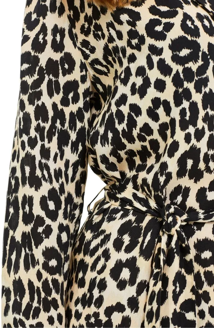 NWT TOPSHOP leopard print cheetah shirtdress pajama