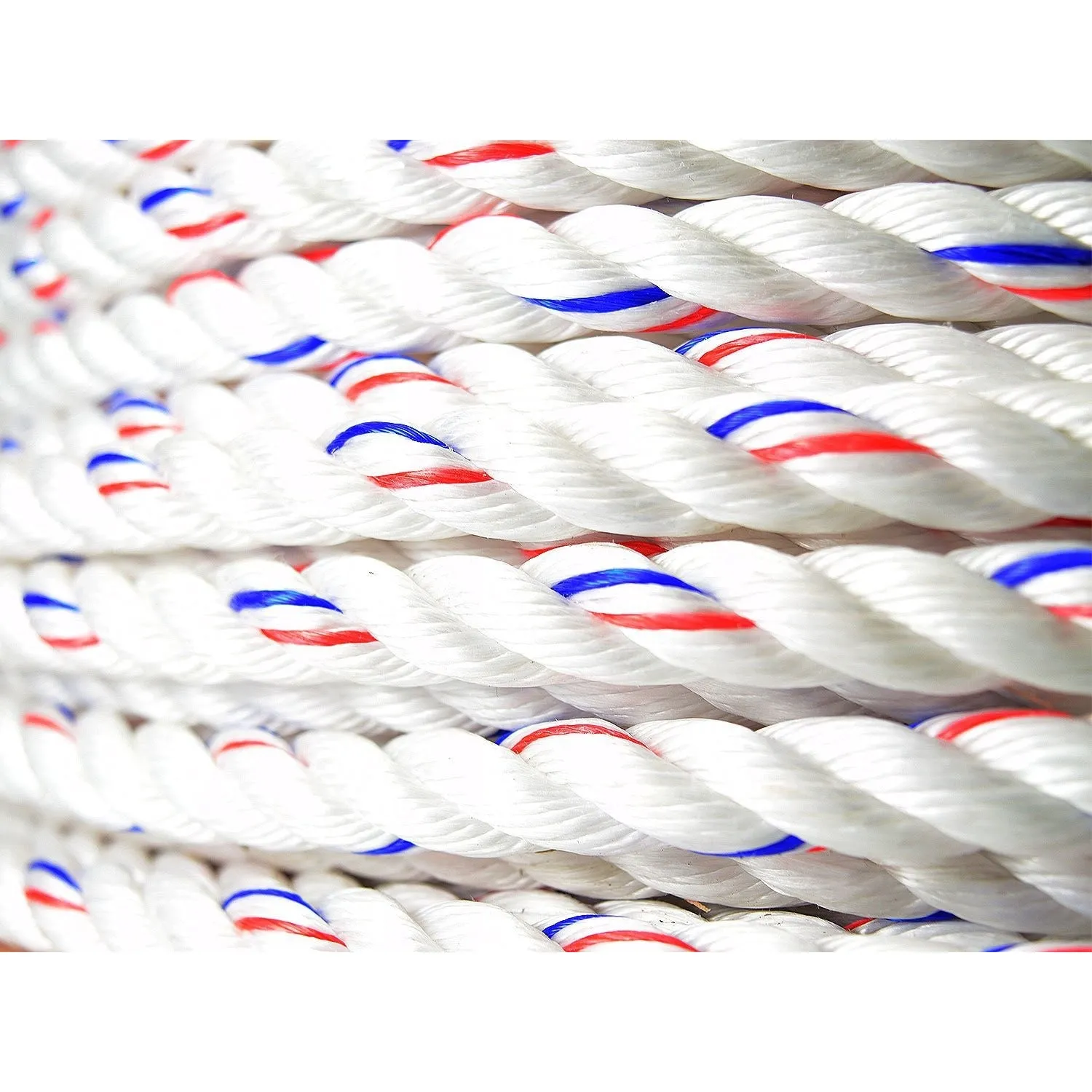 RK SR58600 Poly-Combo 3-Strand Safety Rope, 5/8 in x 600 ft