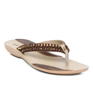 Women's Brown Solea Flip-Flop